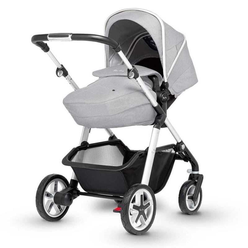 silver cross pioneer pram platinum