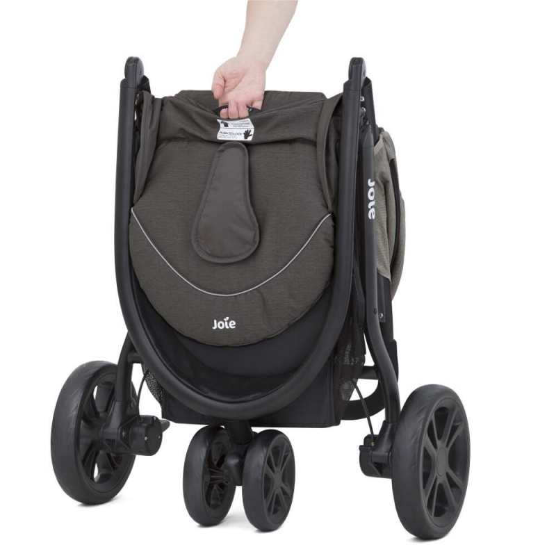 joie litetrax travel system dark pewter