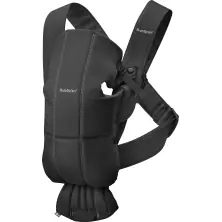 BABYBJÖRN Mini Baby Woven Carrier - Black