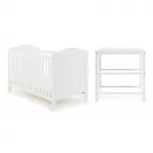 Obaby Whitby 2 Piece Furniture Set - White