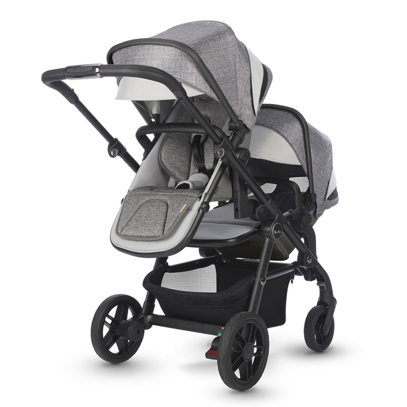 silver cross toy double buggy