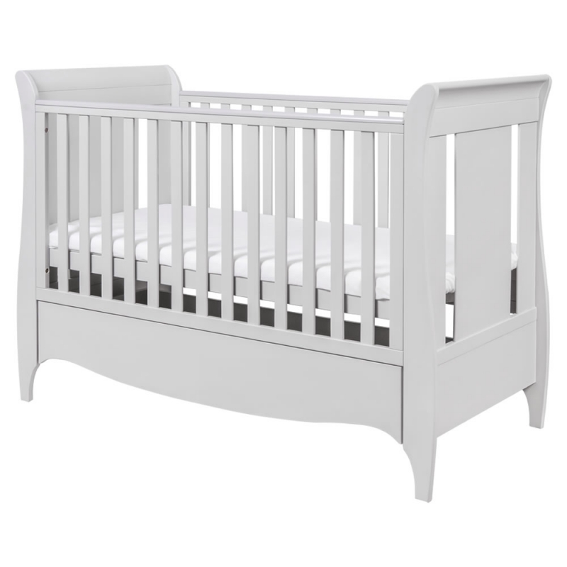 kiddies kingdom sleigh cot bed