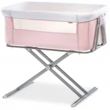 Hauck Face To Me Bedside Crib-Pink**