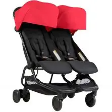 Mountain Buggy Nano Duo Buggy - Ruby