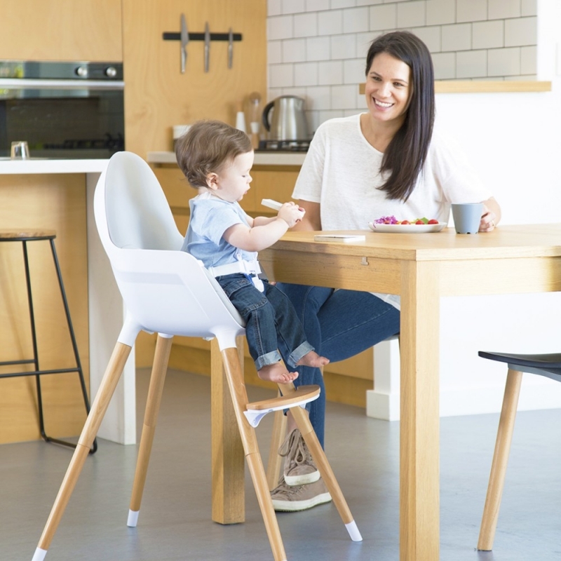 duo wooden high chair