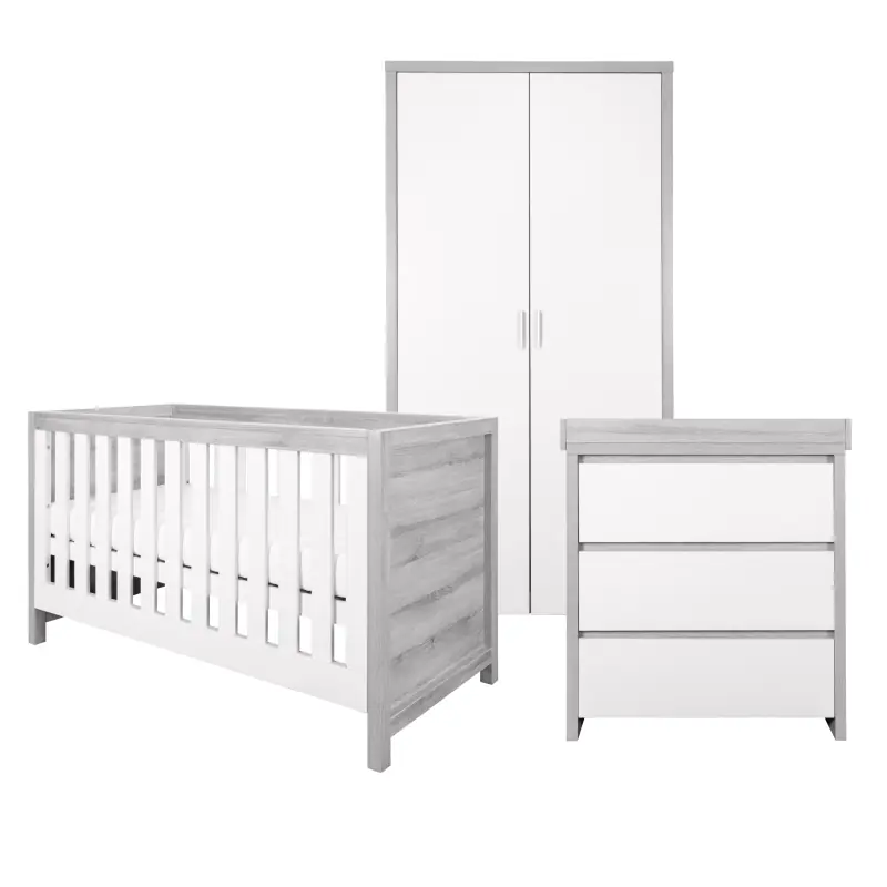 Tutti bambini modena sales cot bed grey