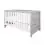 Tutti Bambini Modena 3 Piece Room Set-Grey Ash and White