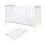 Tutti Bambini Rio Cot Bed-White/Dove Grey