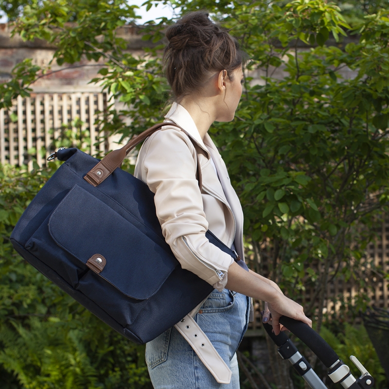 babymel navy changing bag