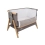 Tutti Bambini CoZee Bedside Crib-Charcoal