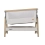 Tutti Bambini CoZee Bedside Crib-Oak/Silver