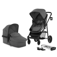 Kinderkraft Juli 2in1 Pram System-Grey