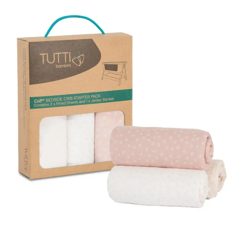 Tutti Bambini CoZee Bedside Crib Starter Set