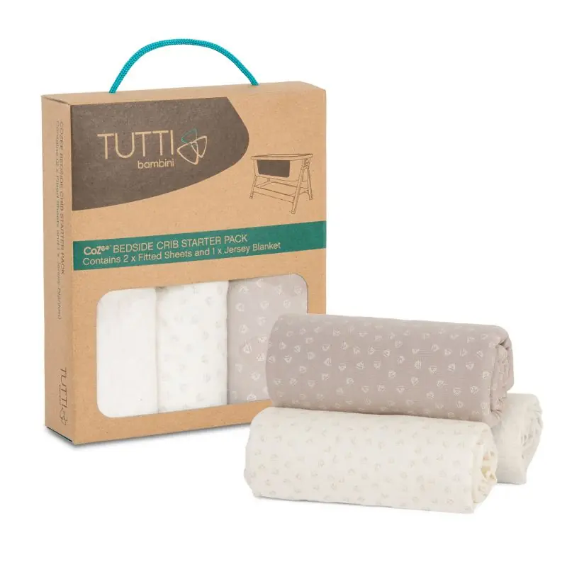 Tutti Bambini CoZee Bedside Crib Starter Set