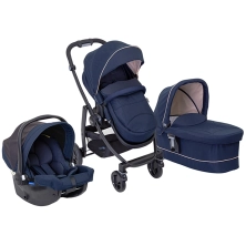 Graco Evo Trio With Apron & Raincover- Eclipse