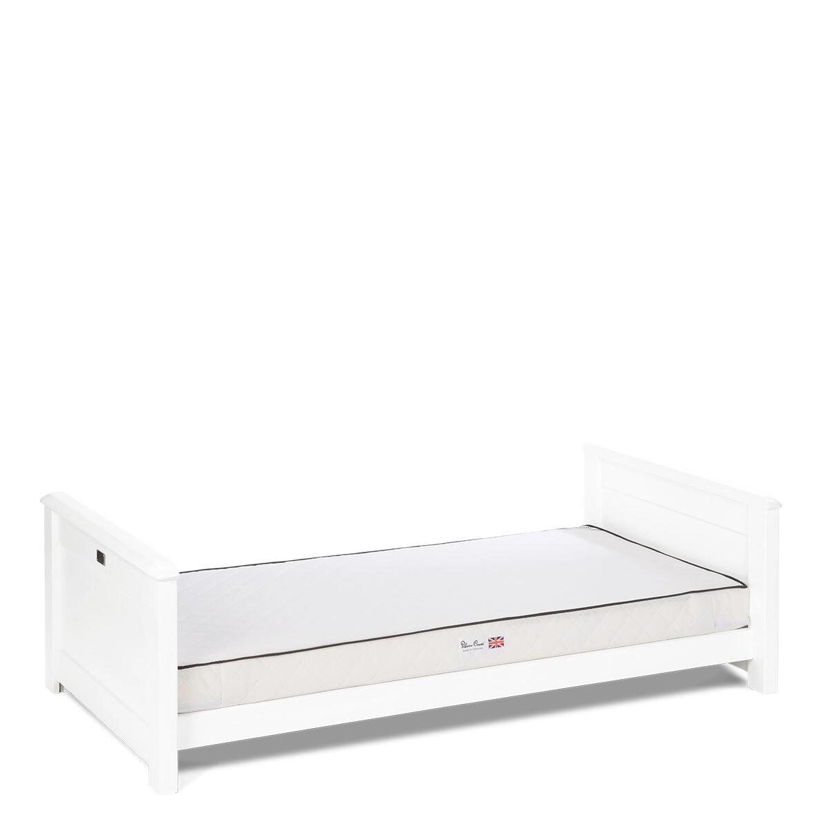 Silver cross nostalgia cot bed cheap with drawer