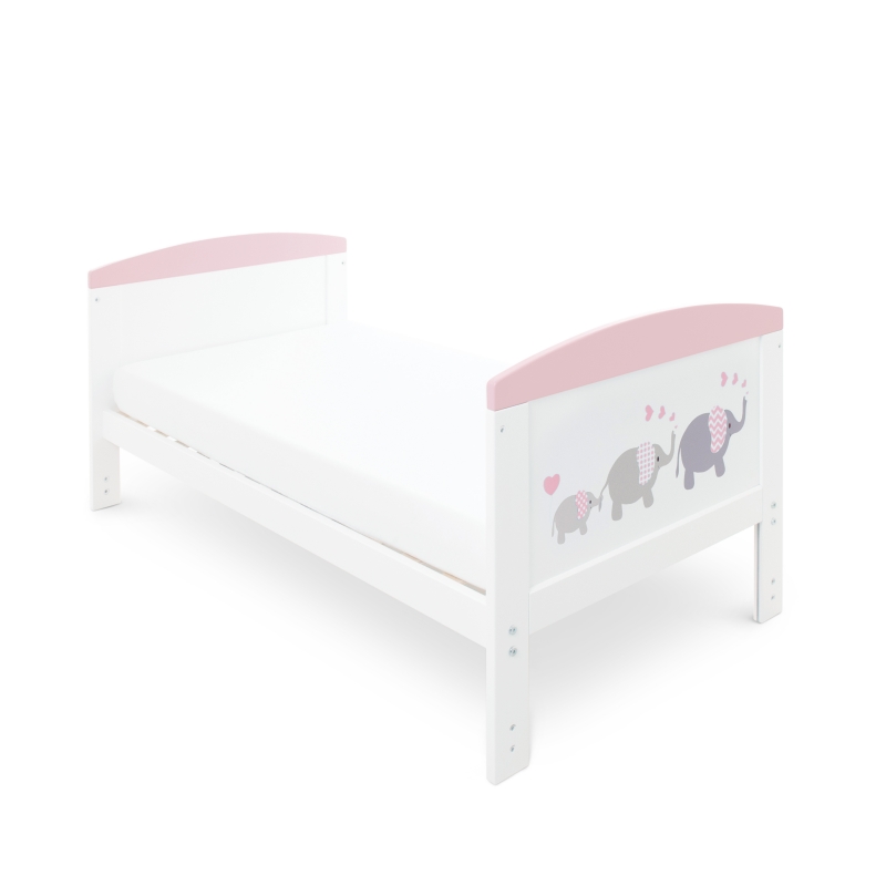 pink cot bed