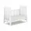 Boori Urbane Sleigh Cot Bed-Barley White (New 2020)