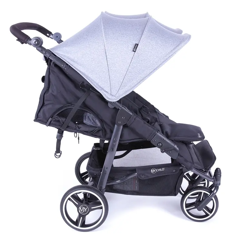 My child easy twin double stroller hotsell