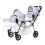 Roma Polly Amy Childs Twin Dolls Pram-Mermaid 