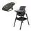 Tutti Bambini 2in1 Nova Highchair/Rocker Bundle-Black 