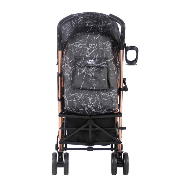 black marble stroller