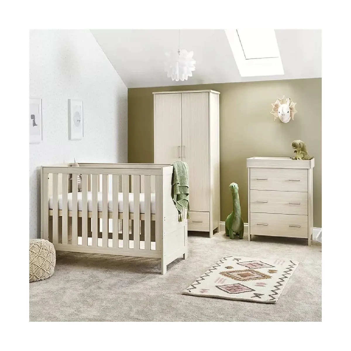 OBaby Nika 3 Piece Room Set