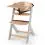 Kinderkraft Enock Highchair -Wooden/Grey 