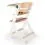 Kinderkraft Enock Highchair -Wooden/White