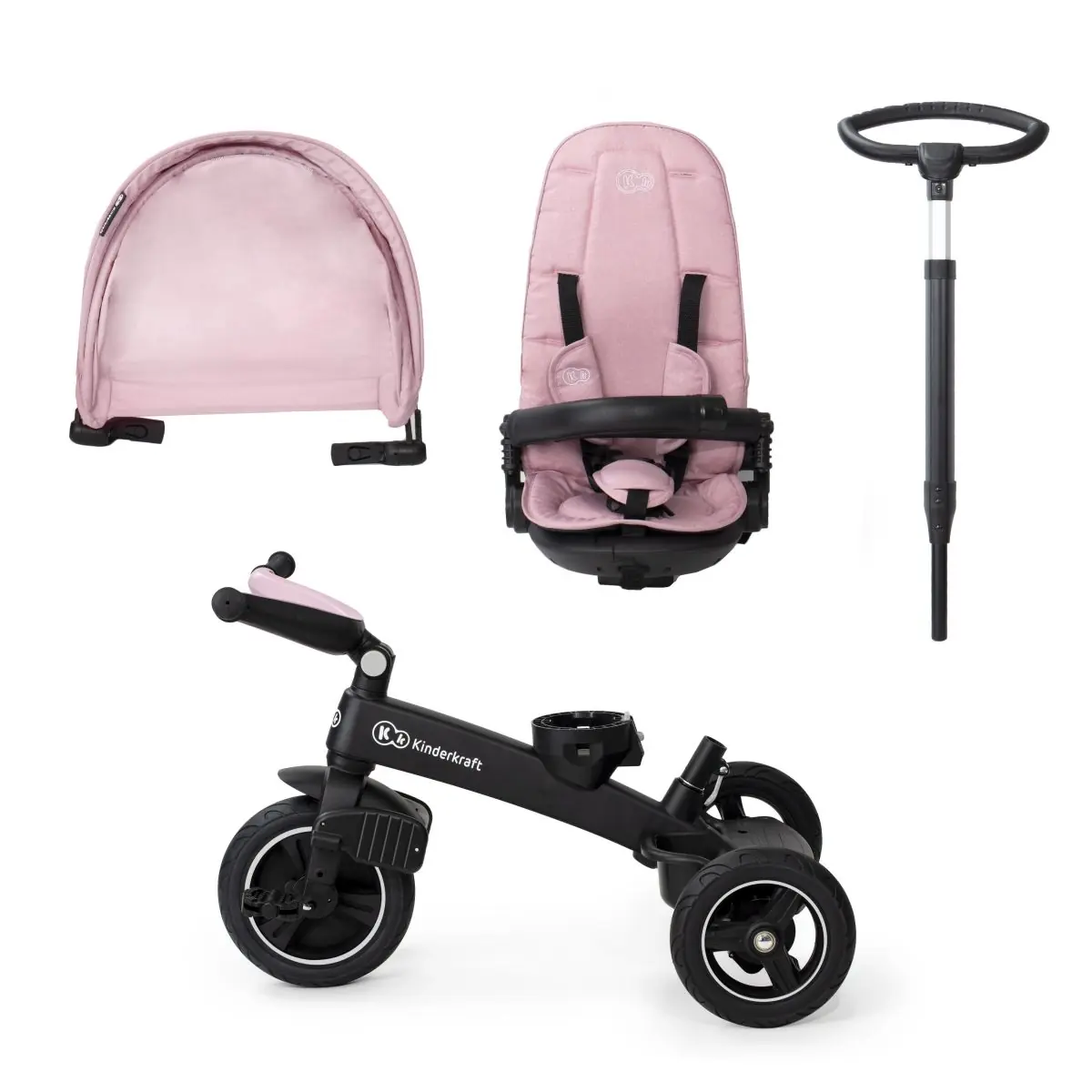 Triciclo Kinderkraft Easytwist/Triciclo bebé/Kinderkraft Easytwist