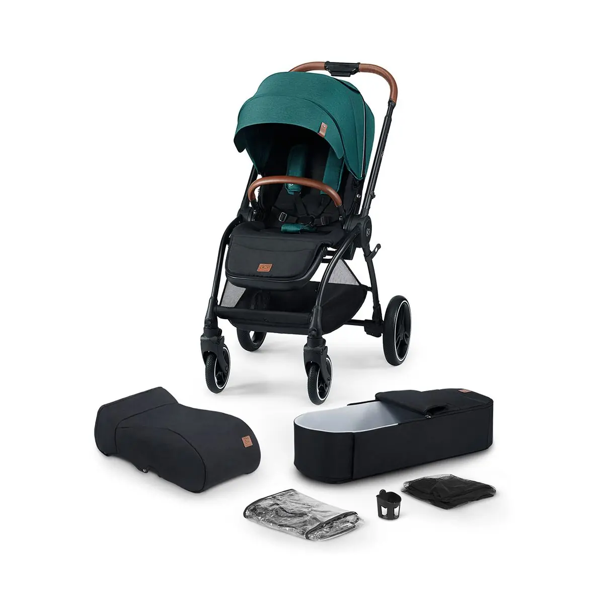 Kinderkraft Evolution Cocoon 2in1 Stroller Pushchair With Cocoon Carrycot