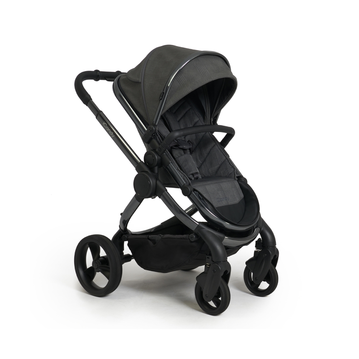 iCandy Peach Phantom Stroller-Dark Grey Check (New 2021)