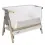 Tutti Bambini CoZee Bedside Crib-Oak/Silver