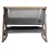 Tutti Bambini CoZee AIR Bedside Crib-Oak/Charcoal