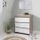 Tutti Bambini Modena 3 Piece Room Set-White and Oak