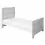 Tutti Bambini Modena 3 Piece Room Set-Grey Ash and White