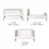 Tutti Bambini Modena 2 Piece Room Set-White and Oak 