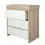 Tutti Bambini Modena 2 Piece Room Set-White and Oak 