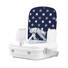 Benbat Yummigo Booster/Feeding Seat with Storage Compartment Base - Navy/Stars