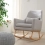 Tutti Bambini Oscar Rocking Chair-Pebble/Grey