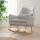 Tutti Bambini Oscar Rocking Chair-Pebble/Grey