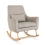 Tutti Bambini Oscar Rocking Chair-Pebble/Grey