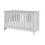 Tutti Bambini Verona Cot Bed-Dove Grey/Oak