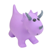 Happy Hopperz Triceratops - Purple