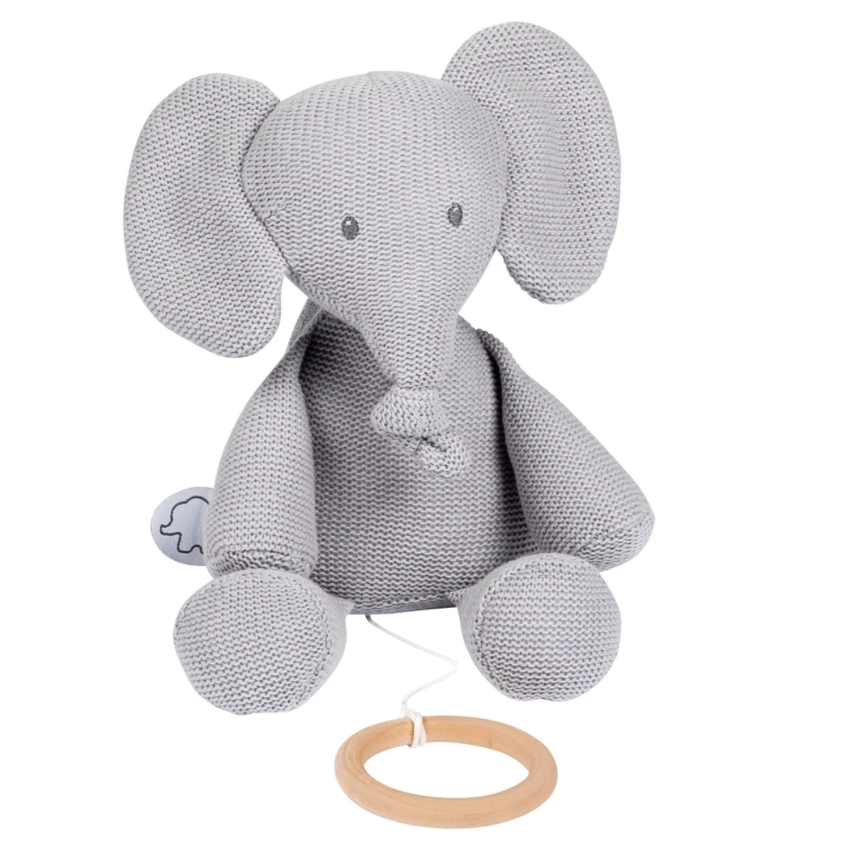 Nattou Tembo Cuddly Knitted Cotton Elephant