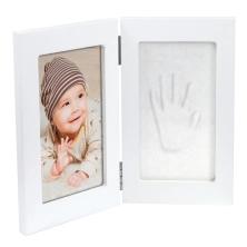 Dooky Happy Hands Double Frame - White