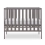 Obaby Bantam Space Saver Cot-Taupe Grey