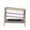 Tutti Bambini Cozee XL Bedside Crib/Cot-Oak/Charcoal