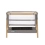 Tutti Bambini Cozee XL Bedside Crib/Cot-Oak/Charcoal