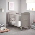 Obaby Grace Mini Cot Bed - Warm Grey